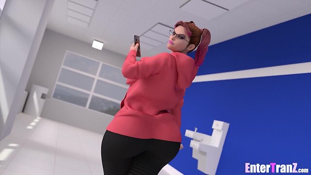 Nasty trans characters take bbc in all available holes