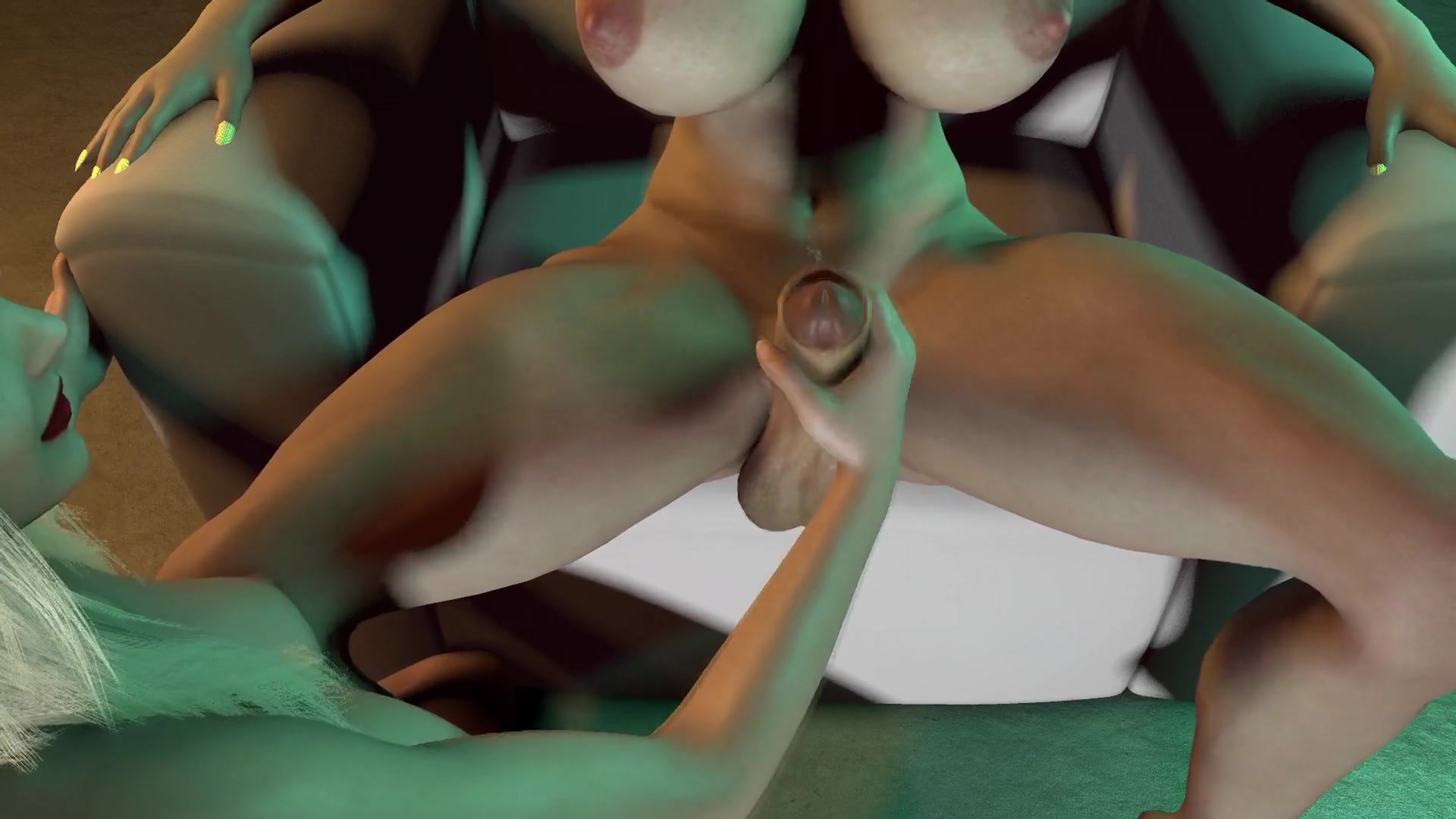A baby gives gets a beautiful hand job to a futa