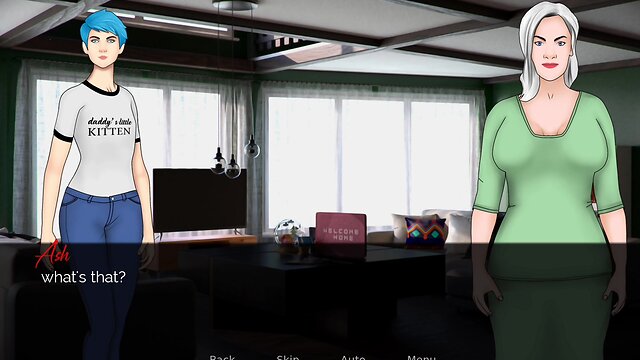 The lust of crossdresser boy meeting the sultry new neighbor