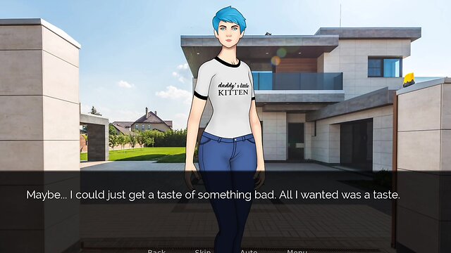 The lust of crossdresser boy meeting the sultry new neighbor