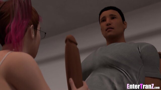 Freaky funtanari take prick in every hole