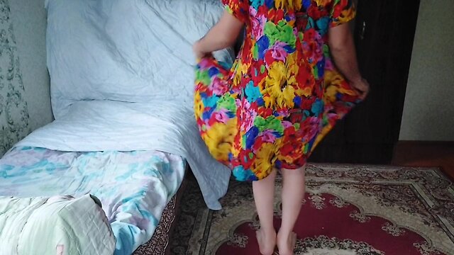 Sultry Seduction: A Hot Tranny Striptease