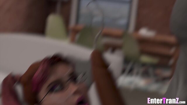 Trans characters engage in intimate acts with straight men