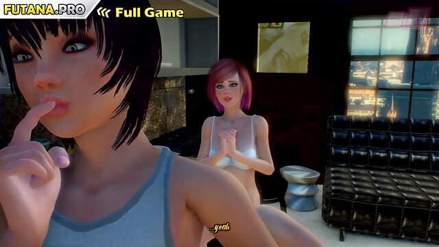 3d cartoon futa stepsister fucks crossdresser stepbrother in the butt