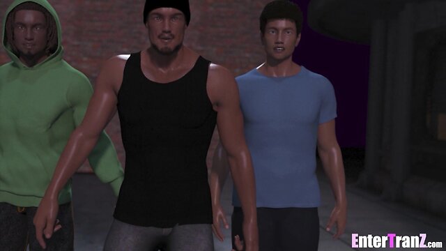 Transgender people take pleasure in a swim in the pool