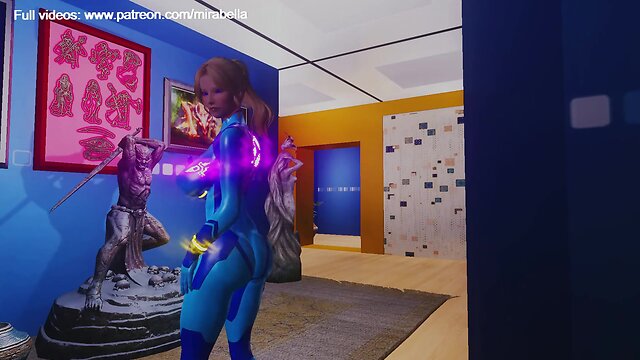 Samus aran futanari solo adventure