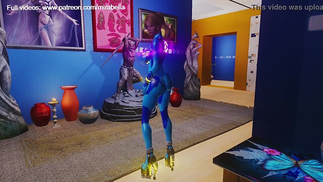 Samus aran futanari solo adventure