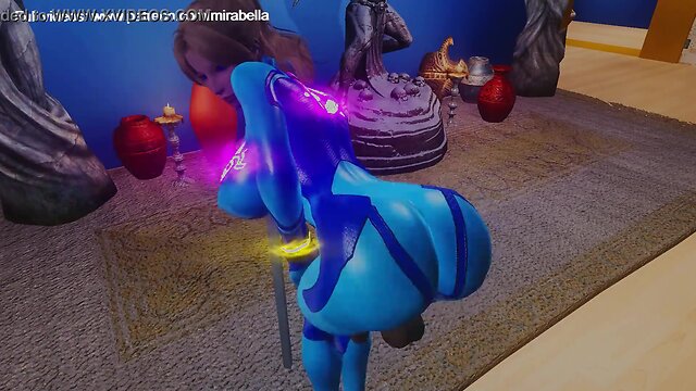 Samus aran futanari solo adventure