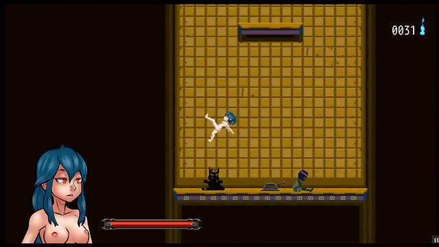 Nayla castle plays hentai game ep.3: cumming in cleopatra mummys pussy