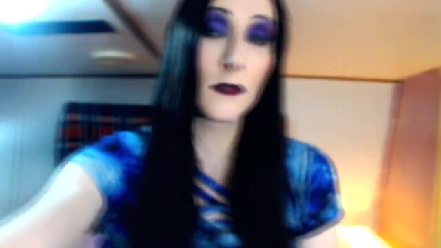 Lubricating and pleasuring my thick trans dick.