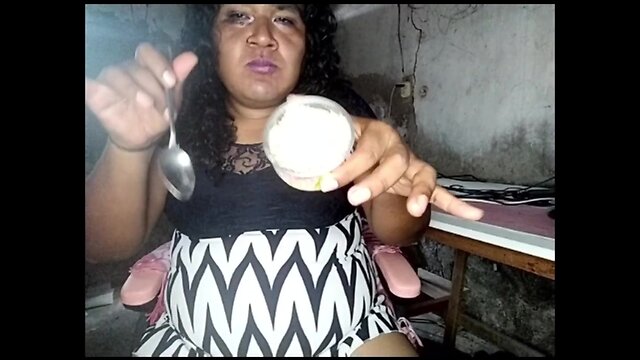BBW Ladyboy Gets Down & Dirty with Chubby Dicks and Fat Horny Masochist!