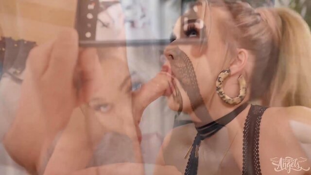 Michael delray receives nude photos from his hot employee emma rose