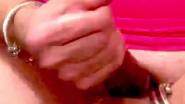 Marilyn fans enjoys smoking, stroking, and eating cum