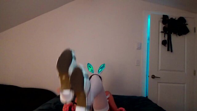 The easter bunnys toy carrot treat surprise