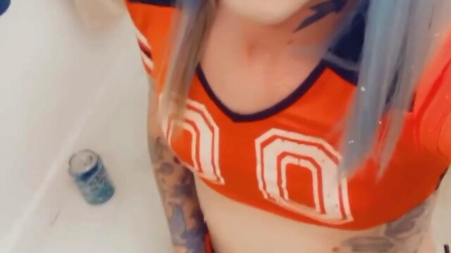 Aeva rhone takes on sexy sports challenge: sucking and getting fucked