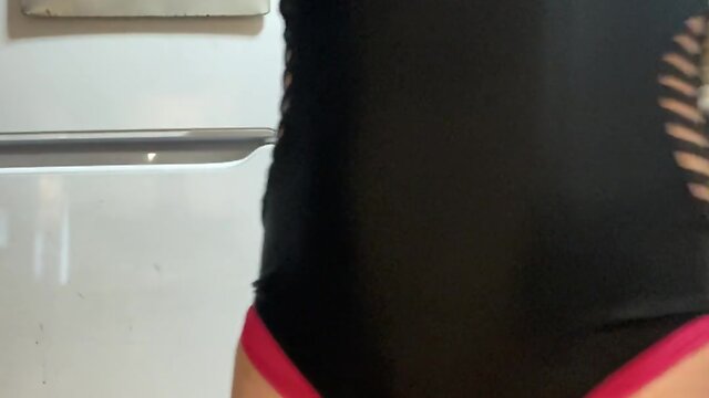 Chubby crossdresser slutty fat bottom