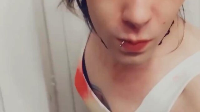 Summer dress-wearing woman wants to suck men