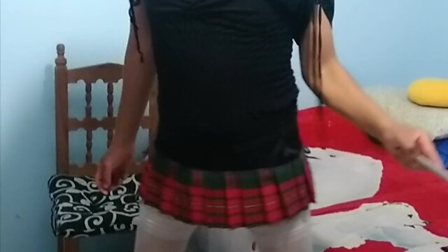 Joselynnes college skirt debut - first 4 tracks