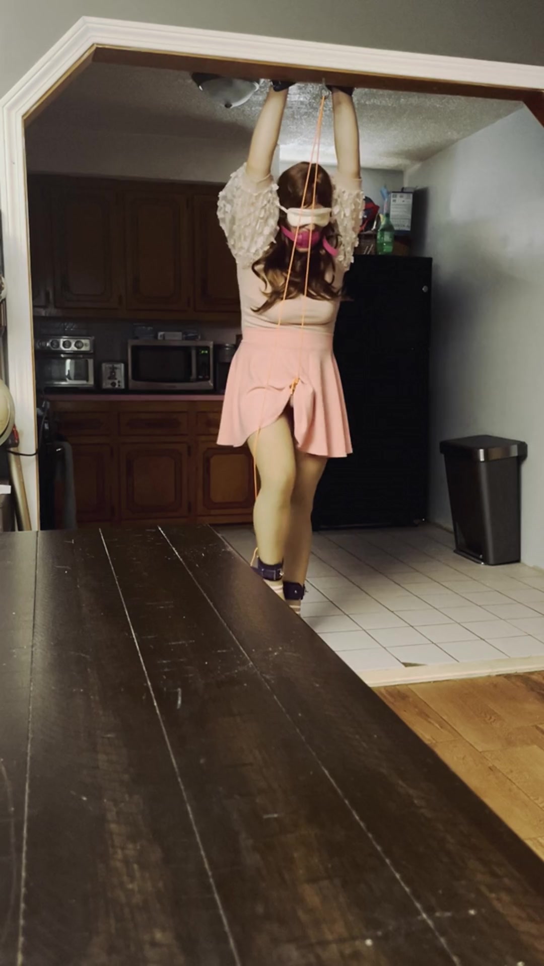 Young Sissy Dominated and Humiliated in Intense BDSM and CBT