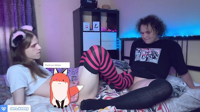 Fucked a cute femboy and then took a deep throat