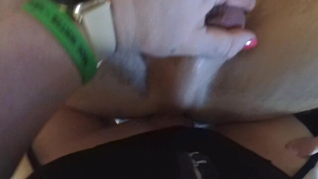 Homemade first-person pov of a guy getting fucked by trance