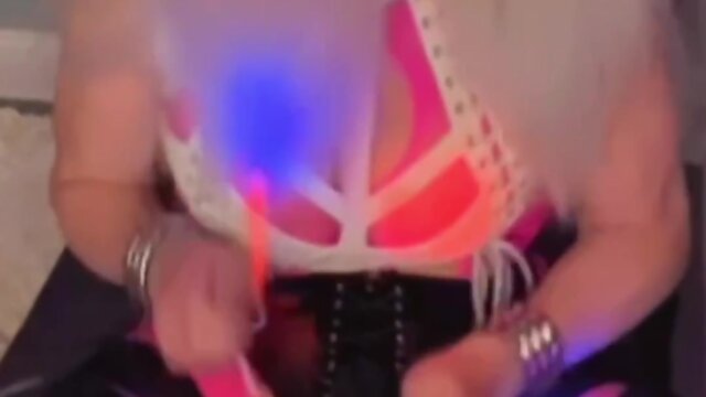 Smoking Hot Femboy in Thigh-Highs: Michelle Austin`s Booty Shakin` Cum Show!