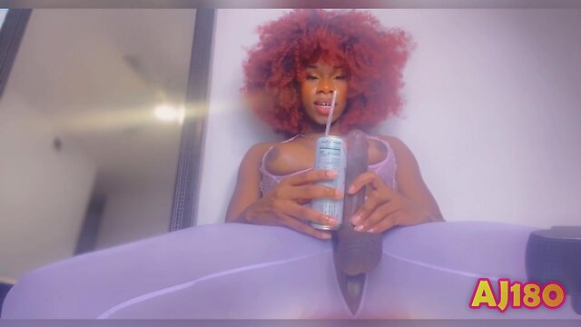 Ebony Beauty`s Big Booty Twerking Delights BBC Lover