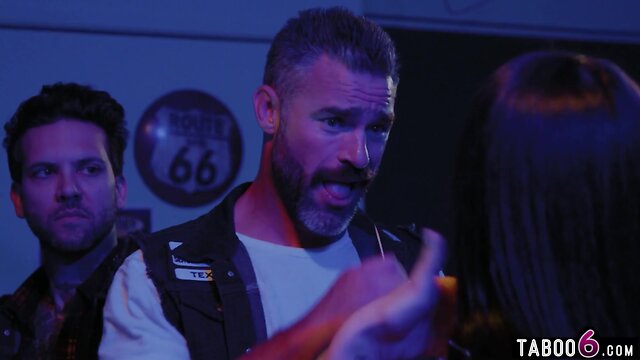 Khloe kay: shemale sex with biker boy after bar meetup