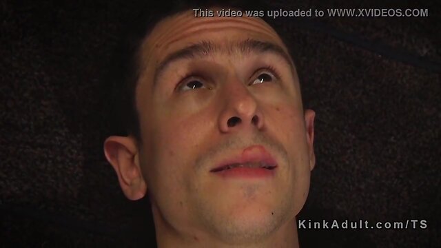 Transgender unleashed and anally fucked