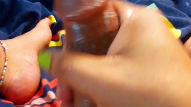 Stimulating my tight rear end