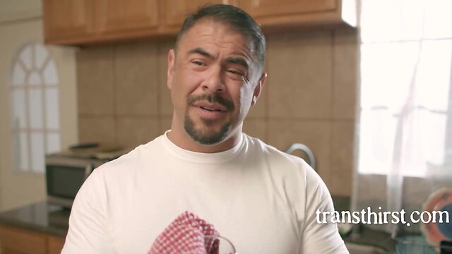 Trans stepdaughters extreme dominance over guy