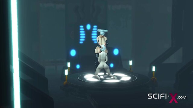 3d shemale dickgirl gives sexy young hottie an ass fucking