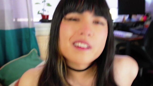 My first time experiencing gfe femdom pov with a trans date