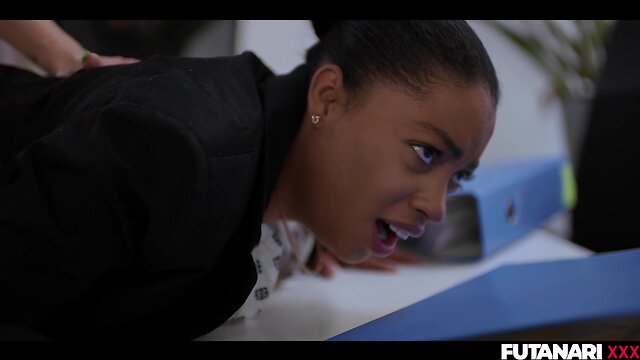 Explosive futa orgasmic release