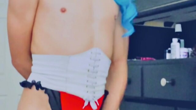 Crossdressing with angel rios compilation