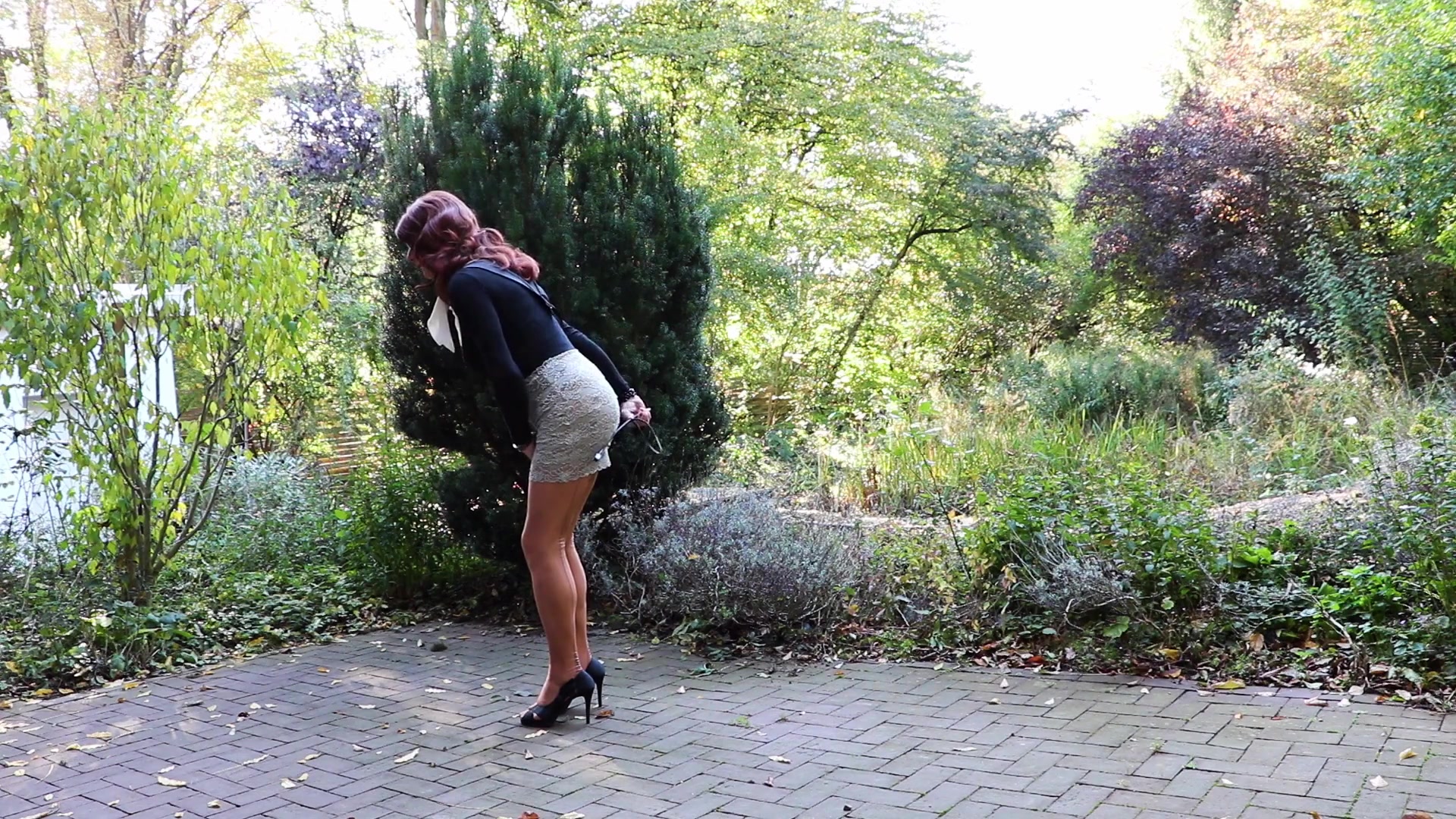 Mini skirts fashion show - naughty edition