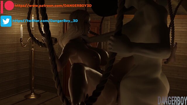 Resident evil lady dimitrescu futanari bdsm pounding