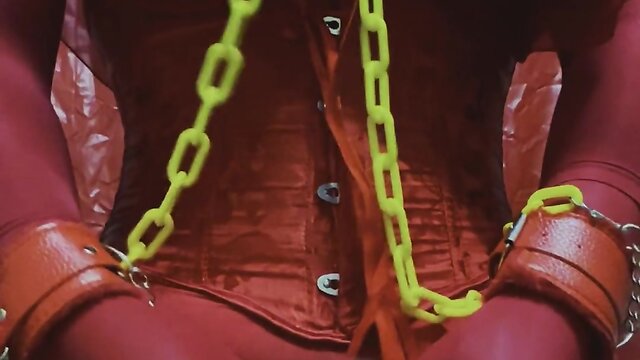 Elisyas playful experience with sex dolls and rubber clothing part 2