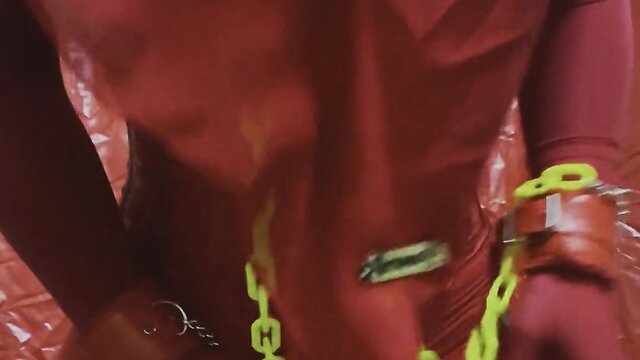 Elisyas playful experience with sex dolls and rubber clothing part 2