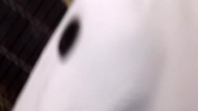 Massive fake sperm walk in pantyhose and silicon tits