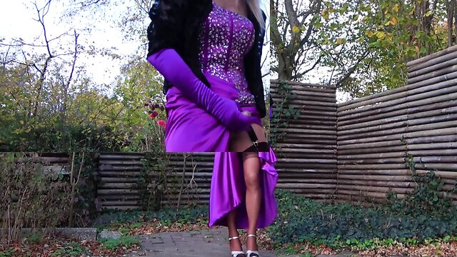 Woman clogged and aroused