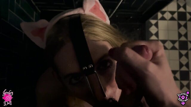 Jessica bloom takes charge of jenby doll