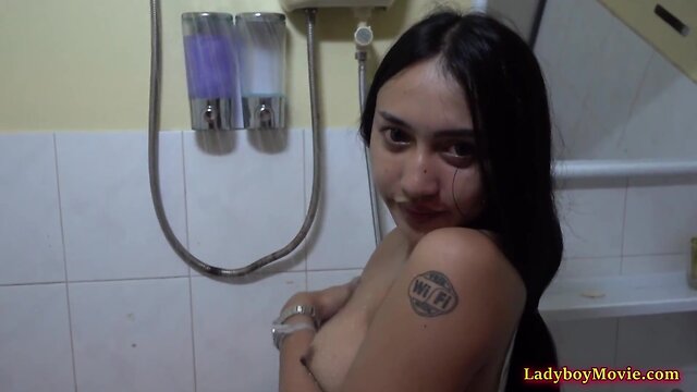 Spending a moment with thai ladyboy natty