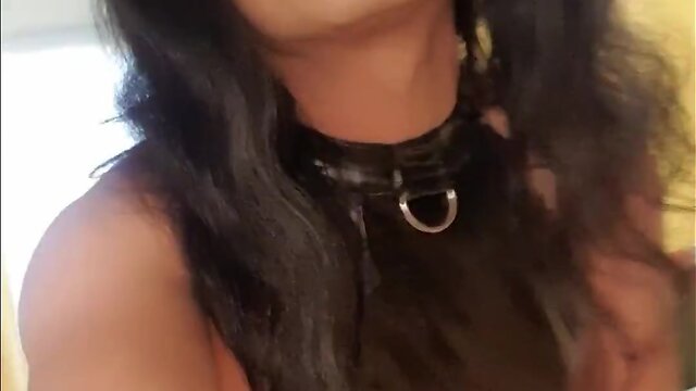 The little sissy, lace and boots