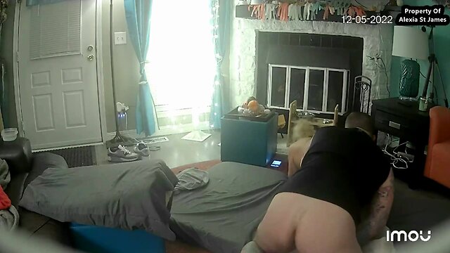 Alexia st james gets her ass plowed by tattoo guy