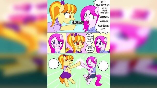 The Littlest Ponies: Trans Futanari Ponies Anal Journey