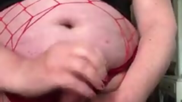 Big white booty and cock ejaculates.