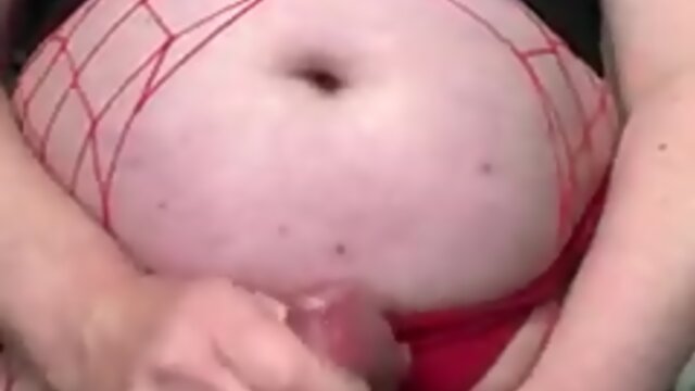 Big white booty and cock ejaculates.