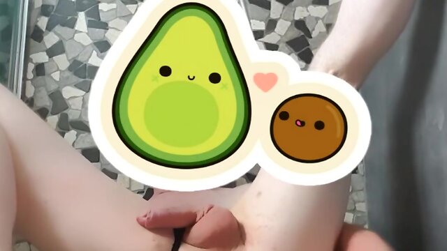 Ts bailey jane big dildo fisting and cumshot