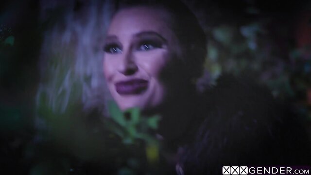 Fairytale sex with afraid shemale chanel santini